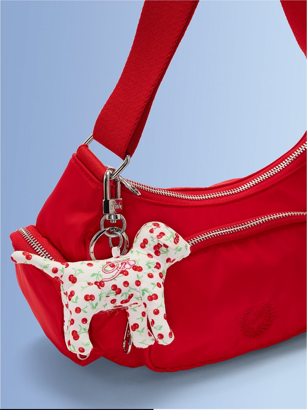 PINK by Frankies Bikinis PINK Micro Dog Keychain Charm